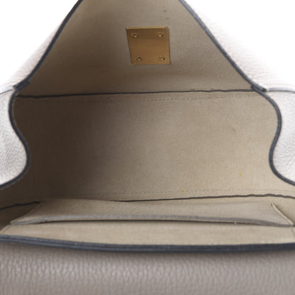 Chloe Grained Lambskin Drew Shoulder Bag Motty Grey 4 of 11