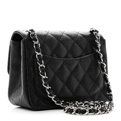 Chanel Caviar Quilted Mini Square Flap Black 3 of 10