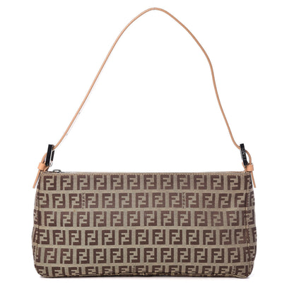 Fendi Zucchino Pochette Tan 1 of 8
