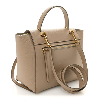Celine Grained Calfskin Micro Belt Bag Light Taupe 3 of 11