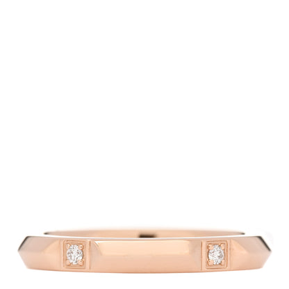 Tiffany 18K Rose Gold Diamond 2.5mm Tiffany True Ring 48 4.5 3 of 5