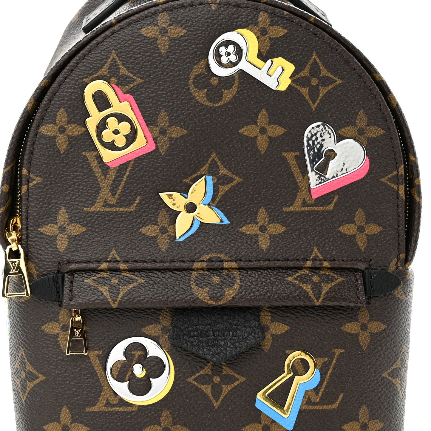 Monogram Love Lock Palm Springs Backpack Mini