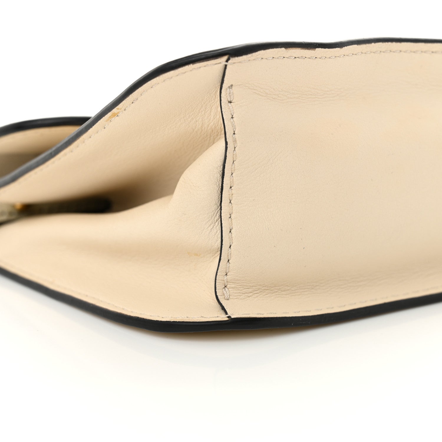 Valentino Garavani Calfskin Vlogo Loco Shoulder Bag Light Ivory 9 of 10