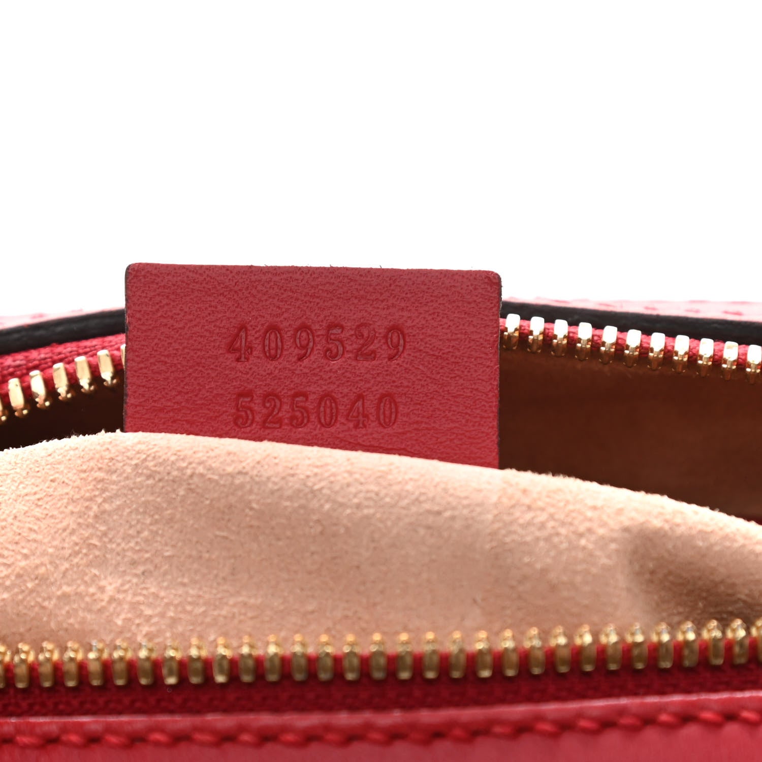 Gucci GG Supreme Monogram Kingsnake Heart Embroidered Small Boston Red 7 of 10