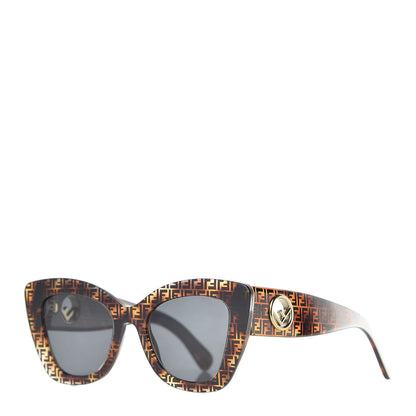Fendi Acetate F is Fendi FF Cat Eye Sunglasses FF 0360/G/S Havana 1 of 9