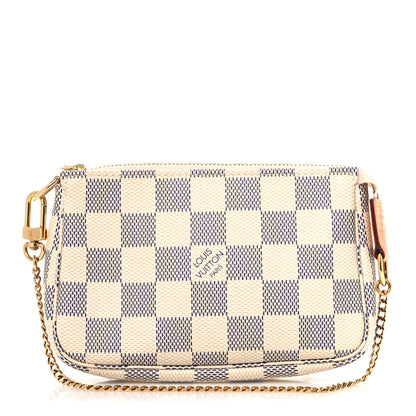 Louis Vuitton Damier Azur Mini Pochette Accessories 1 of 7