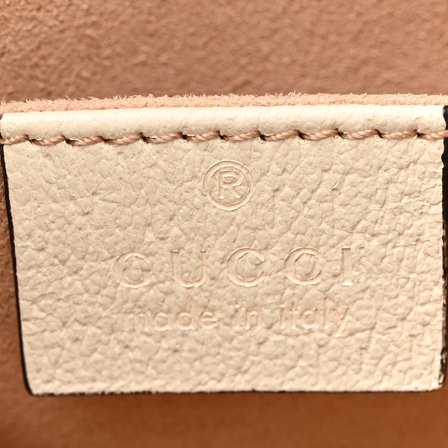 GG Supreme Monogram Flora Textured Calfskin Small Padlock Tote Beige Ebony Multicolor Mystic White