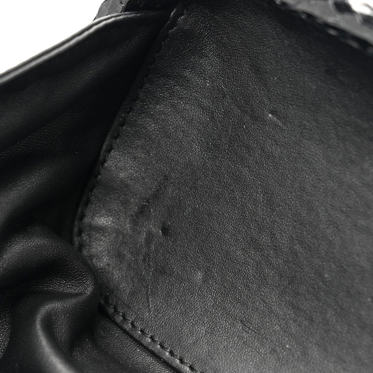 Bottega Veneta Satin Intreccio Impero Ayers Stretch Knot Clutch Purple Black Multicolor 9 of 11