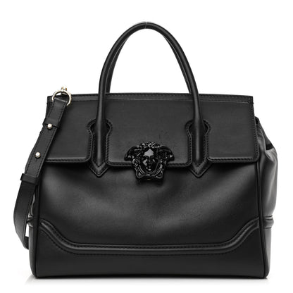 Versace Calfskin Large Palazzo Empire Bag Black 1 of 8