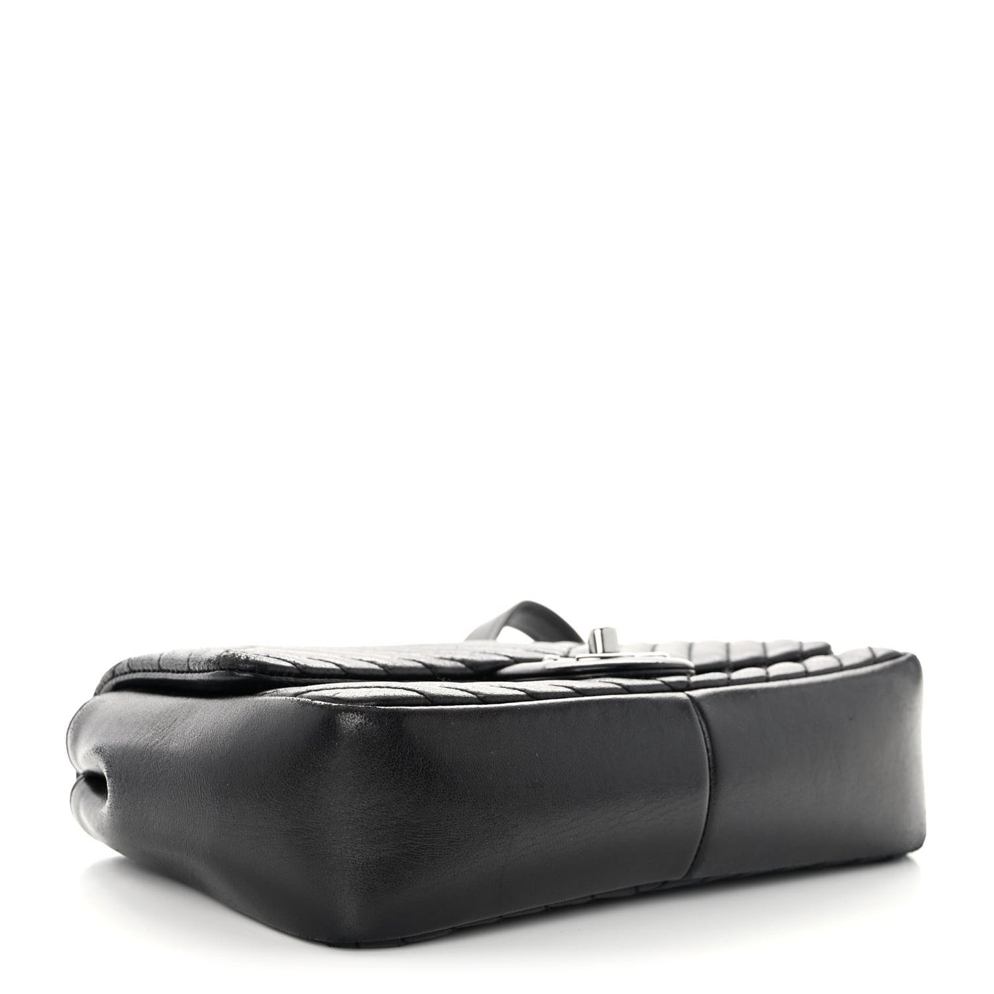 Lambskin Small CC Crossing Flap Black