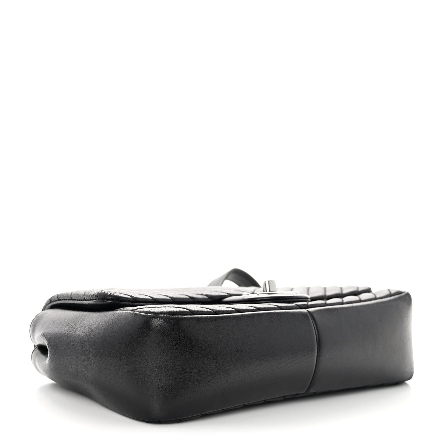 Chanel Lambskin Small CC Crossing Flap Black 4 of 10