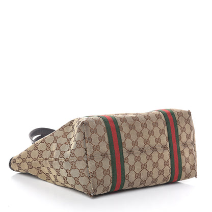 Gucci Monogram Medium Jolicoeur Tote Dark Brown 4 of 13