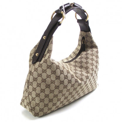 Gucci Monogram Medium Horsebit Chain Hobo 3 of 10