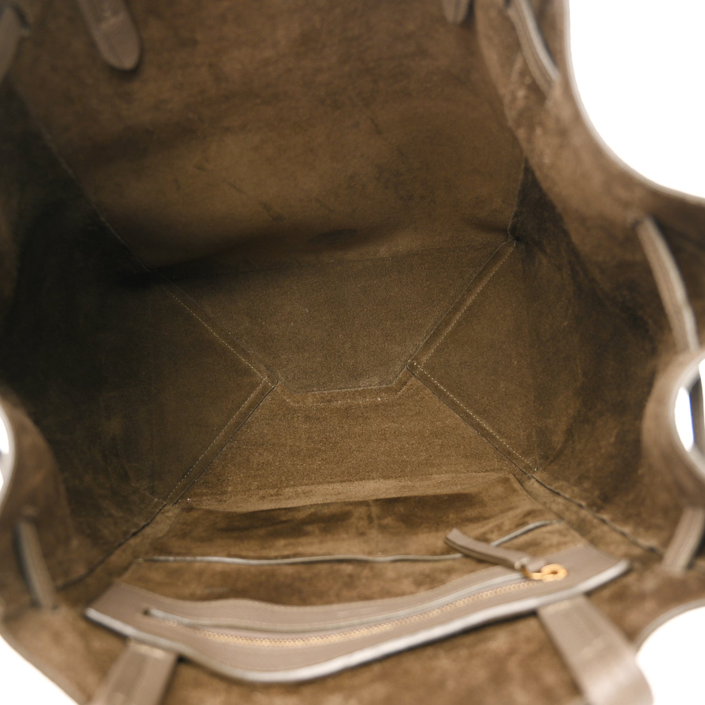 Soft Grained Calfskin Small Belt Cabas Phantom  Taupe