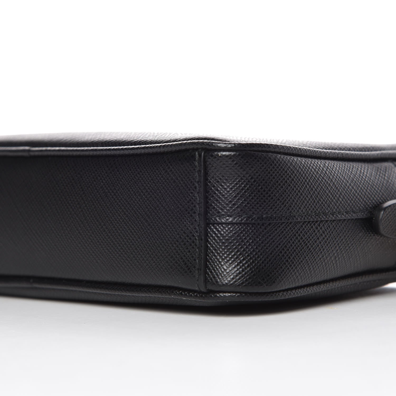 Prada Saffiano Small Camera Crossbody Bag Black 6 of 9