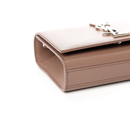 Saint Laurent Grain De Poudre Small Monogram Kate Satchel Fard 6 of 8