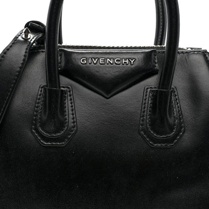 Givenchy Shiny Lord Calfskin Mini Antigona Black 7 of 9