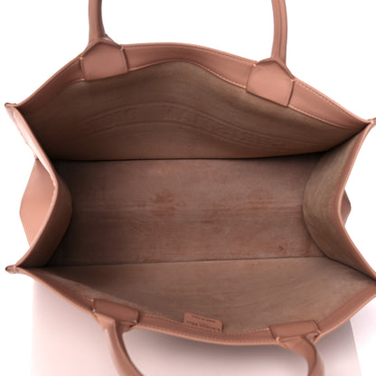 Christian Dior Calfskin Embossed Medium Book Tote Rose de Vents 5 of 16