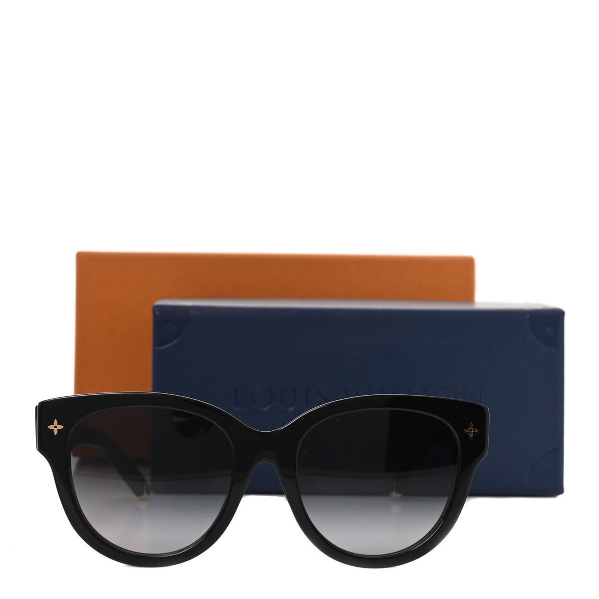 Acetate My Monogram Square Sunglasses Z1526E Black