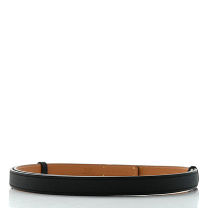 Hermes Epsom Kelly Belt Black 2 of 5