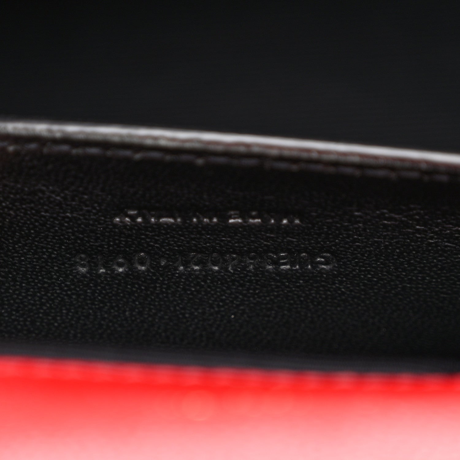 Saint Laurent Grain De Poudre Medium Monogram Kate Satchel Red 8 of 11