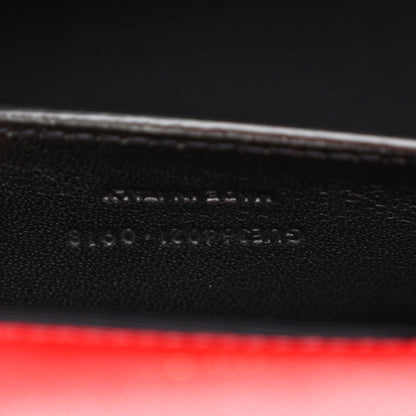 Saint Laurent Grain De Poudre Medium Monogram Kate Satchel Red 8 of 11