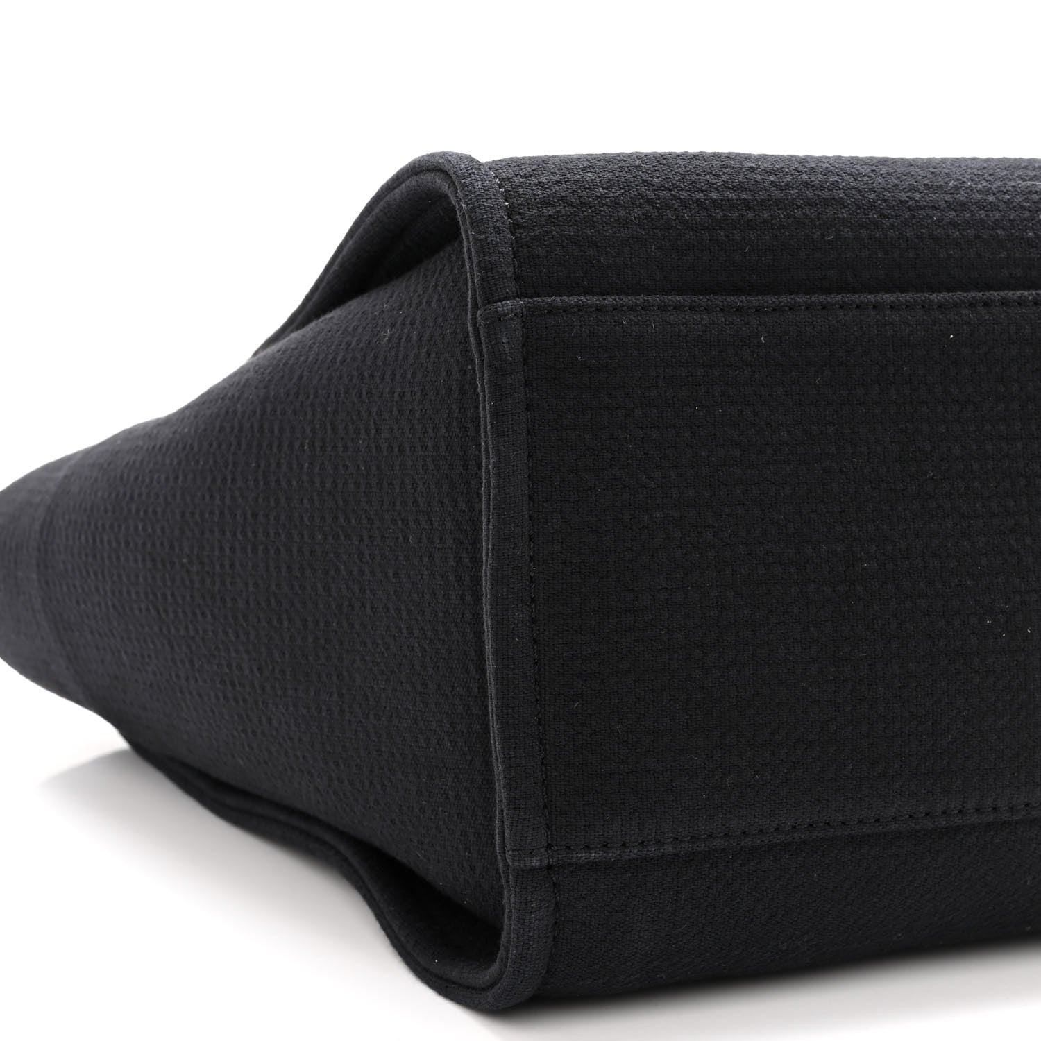 Chanel Mixed Fibers Medium Deauville Tote Black 10 of 11