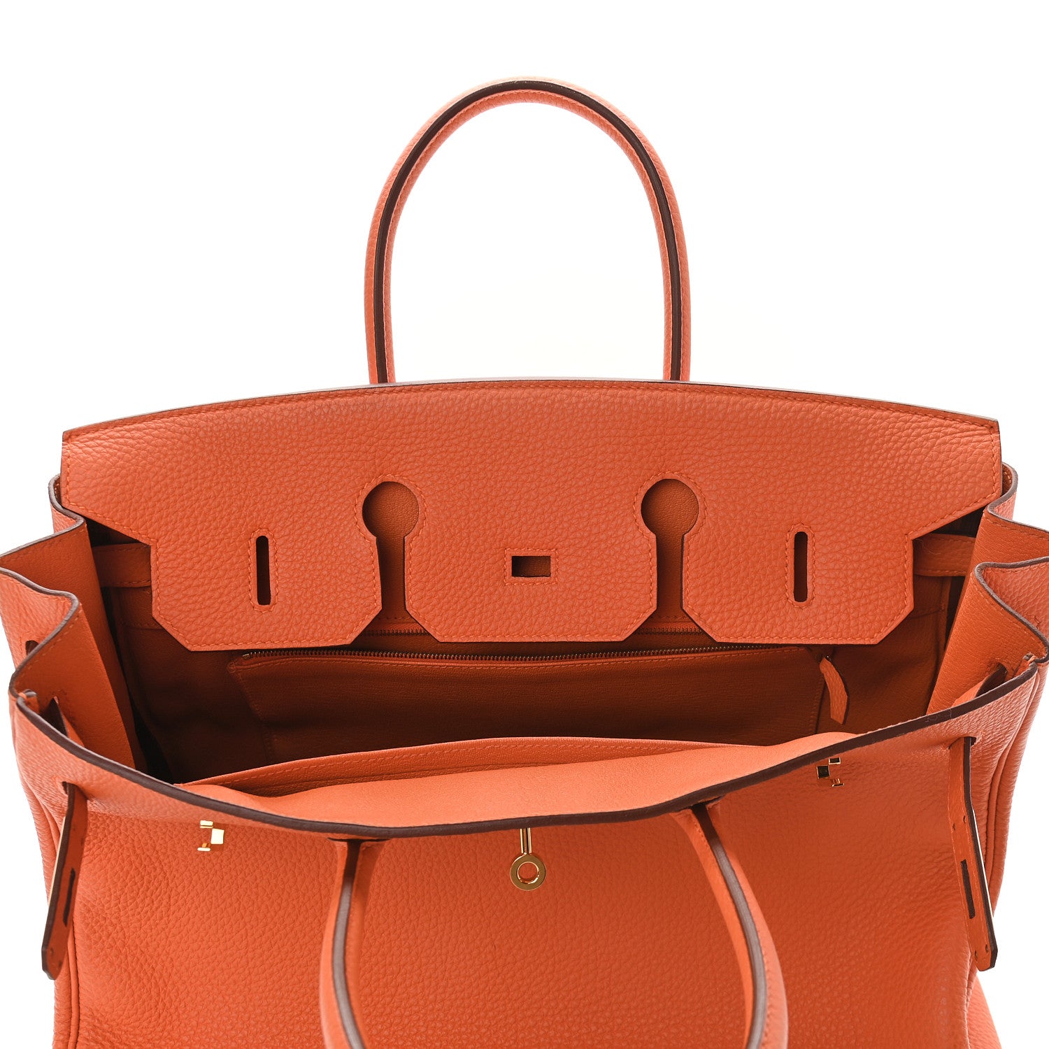 Hermes Togo Birkin 35 Orange 15 of 34