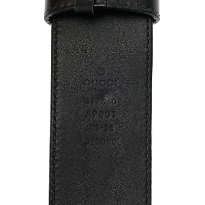 Gucci Calfskin Double G 40mm Belt 85 34 Black 10 of 10