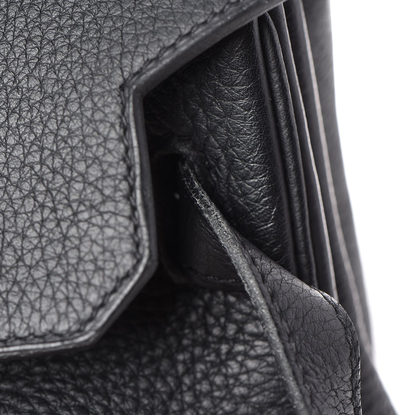 Taurillon Clemence Birkin 35 Black