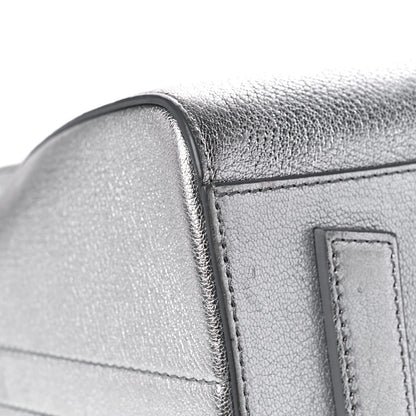 Givenchy Metallic Sugar Goatskin Small Antigona Silver 9 of 17