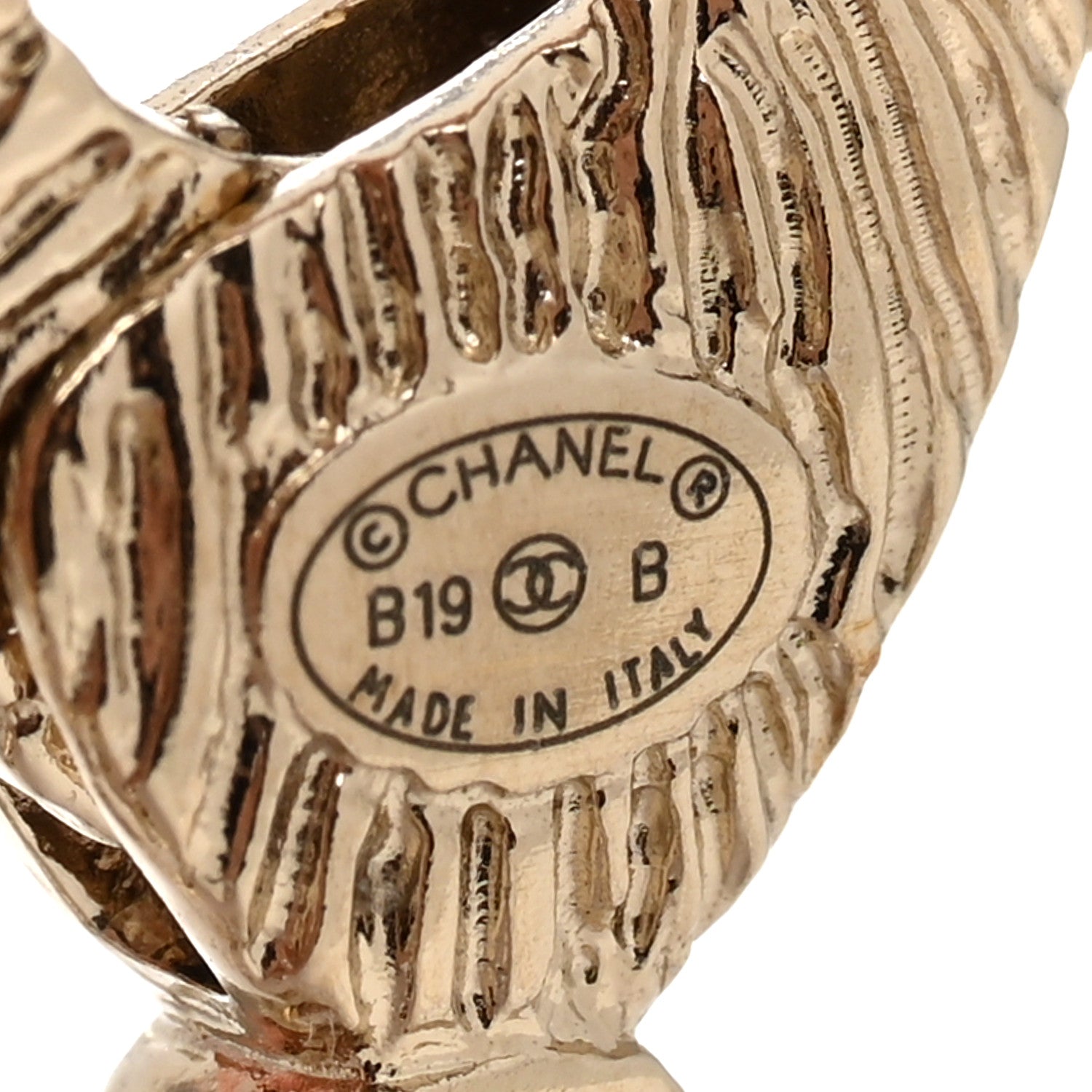 Chanel Crystal Pearl CC Charming Bracelet Gold 4 of 4