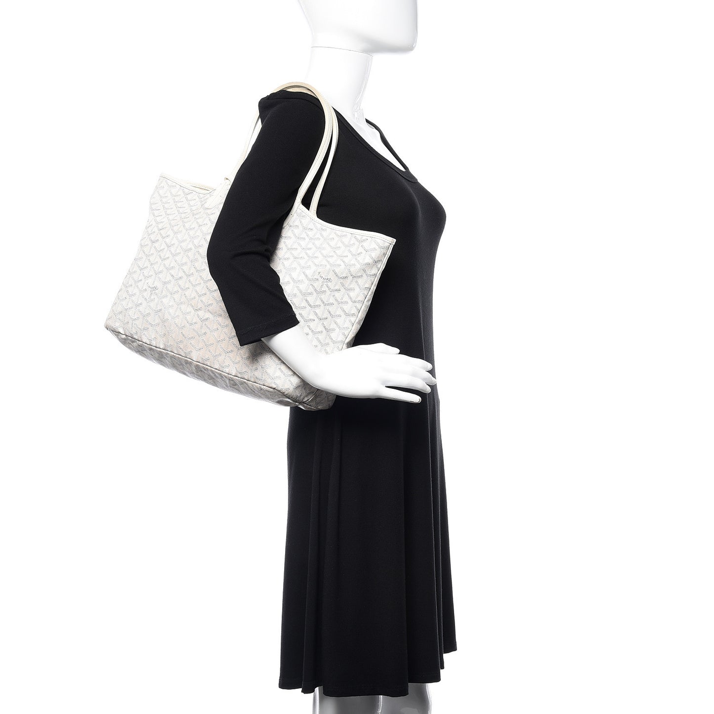 Goyardine Saint Louis PM White