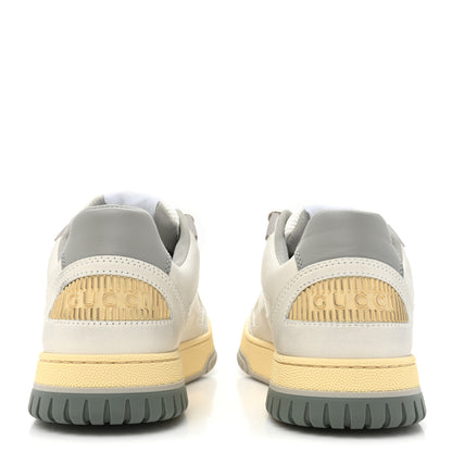 Gucci Calfskin Distressed Effect Womens Sneakers 37 Off White 4 of 9