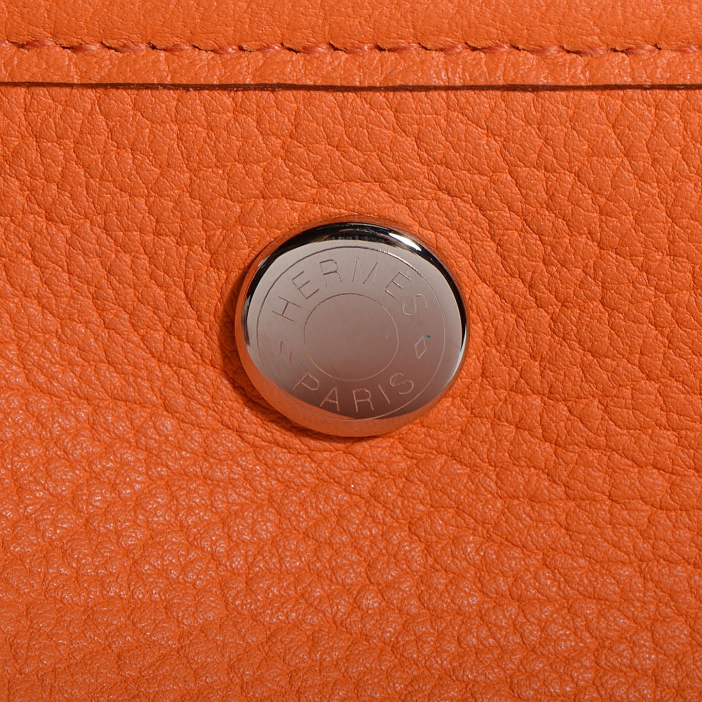 Veau Negonda Garden Party Tote MM 36 Orange