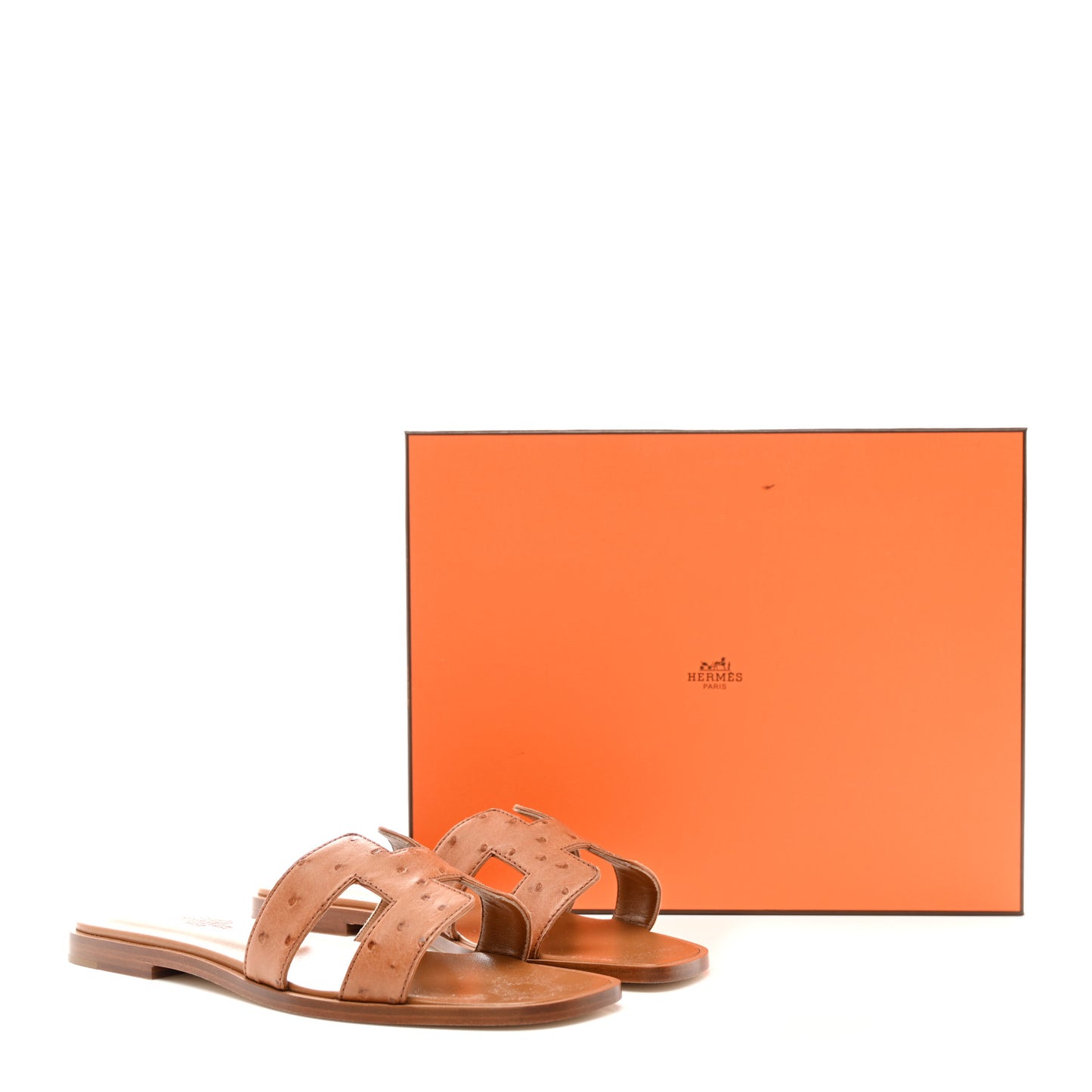 Ostrich Oran Sandals 37 Naturel