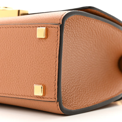 Moynat Taurillon Blush Rejane BB Cannelle 9 of 10