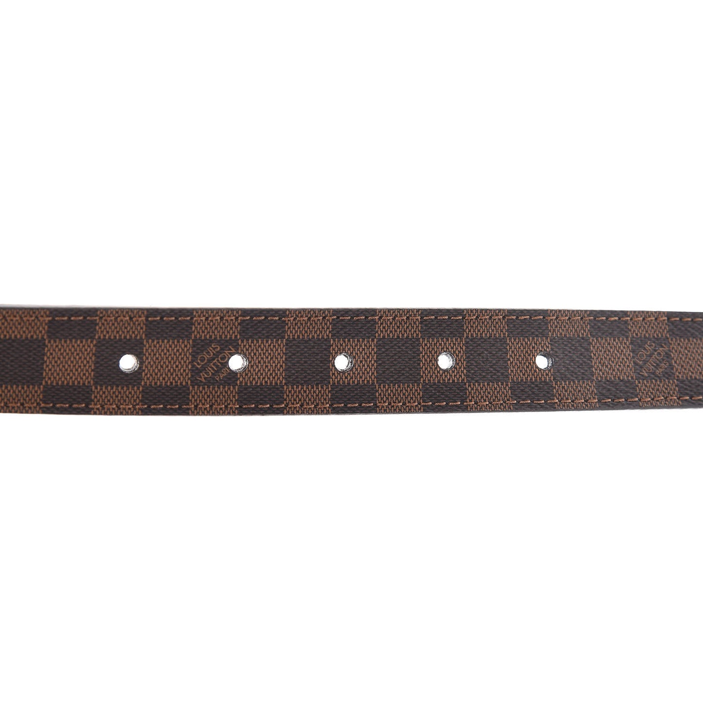 Mini Damier Ebene 25mm LV Initiales Belt 80 32
