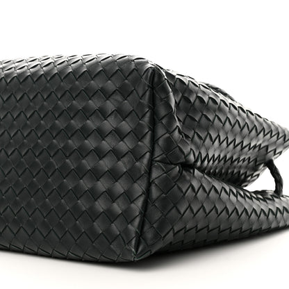 Bottega Veneta Nappa Intrecciato Large Andiamo Shoulder Bag Emerald Green 10 of 11