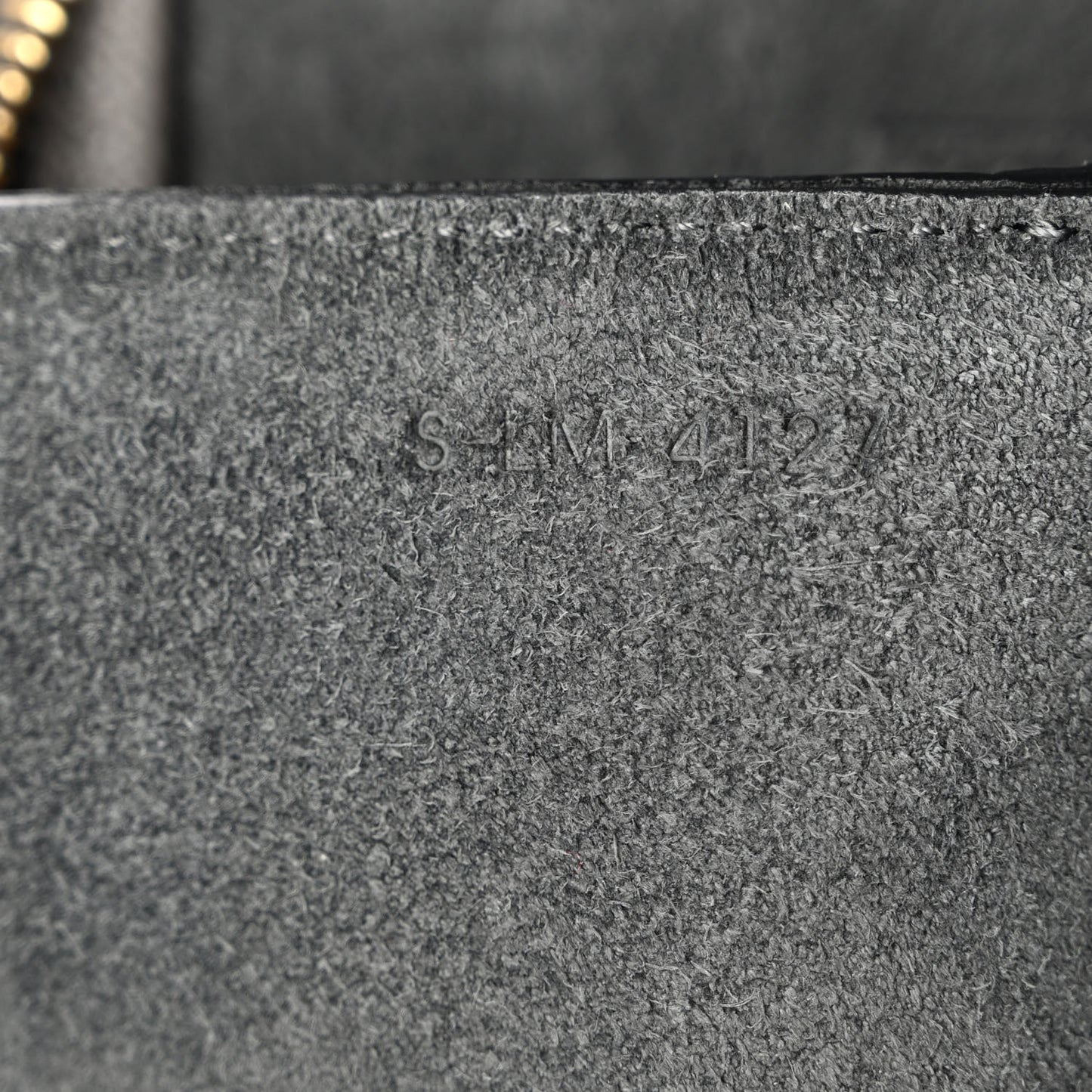 Grained Calfskin Mini Belt Bag Grey