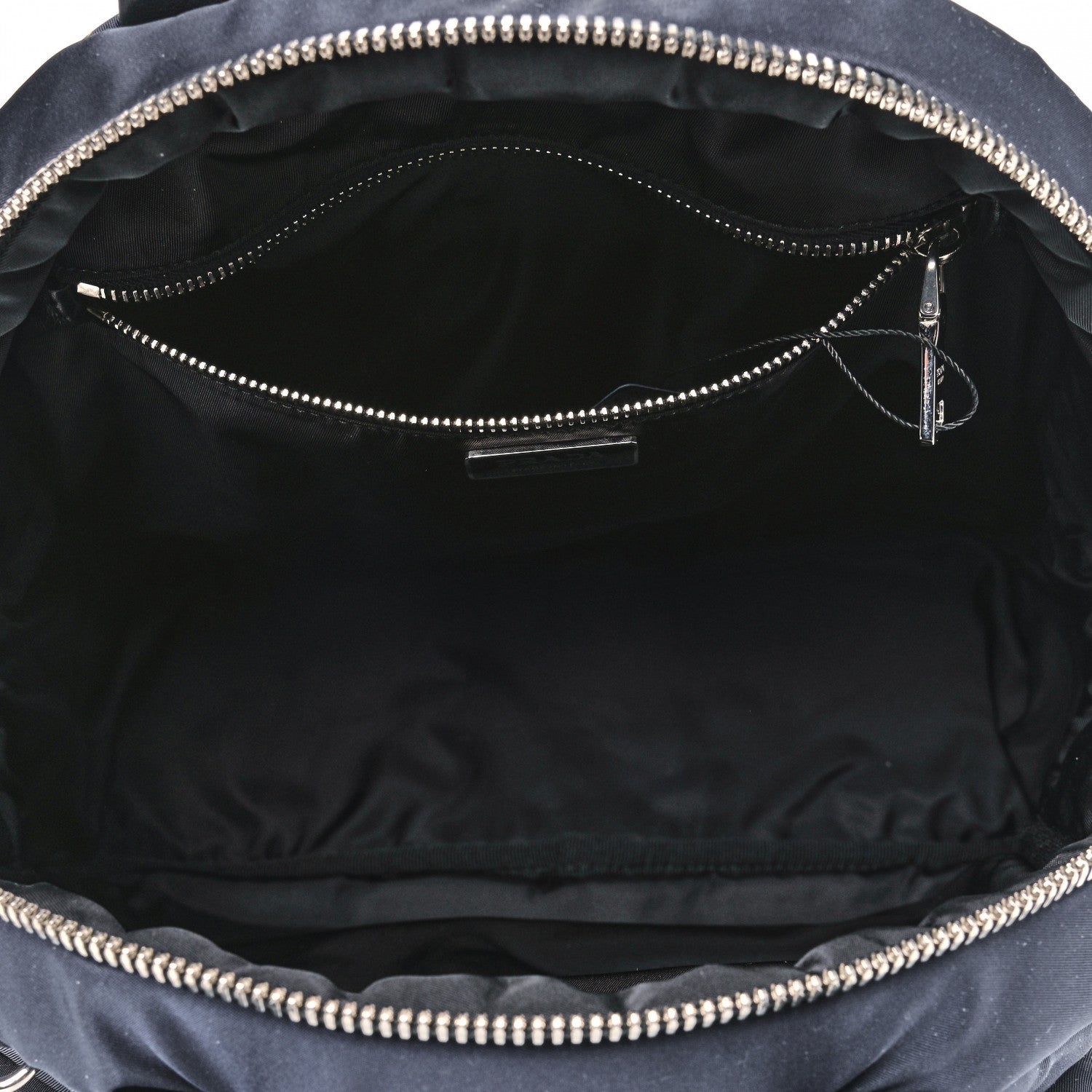 Prada Tessuto Nylon Pocket Cargo Top Handle Bag Baltico 4 of 4