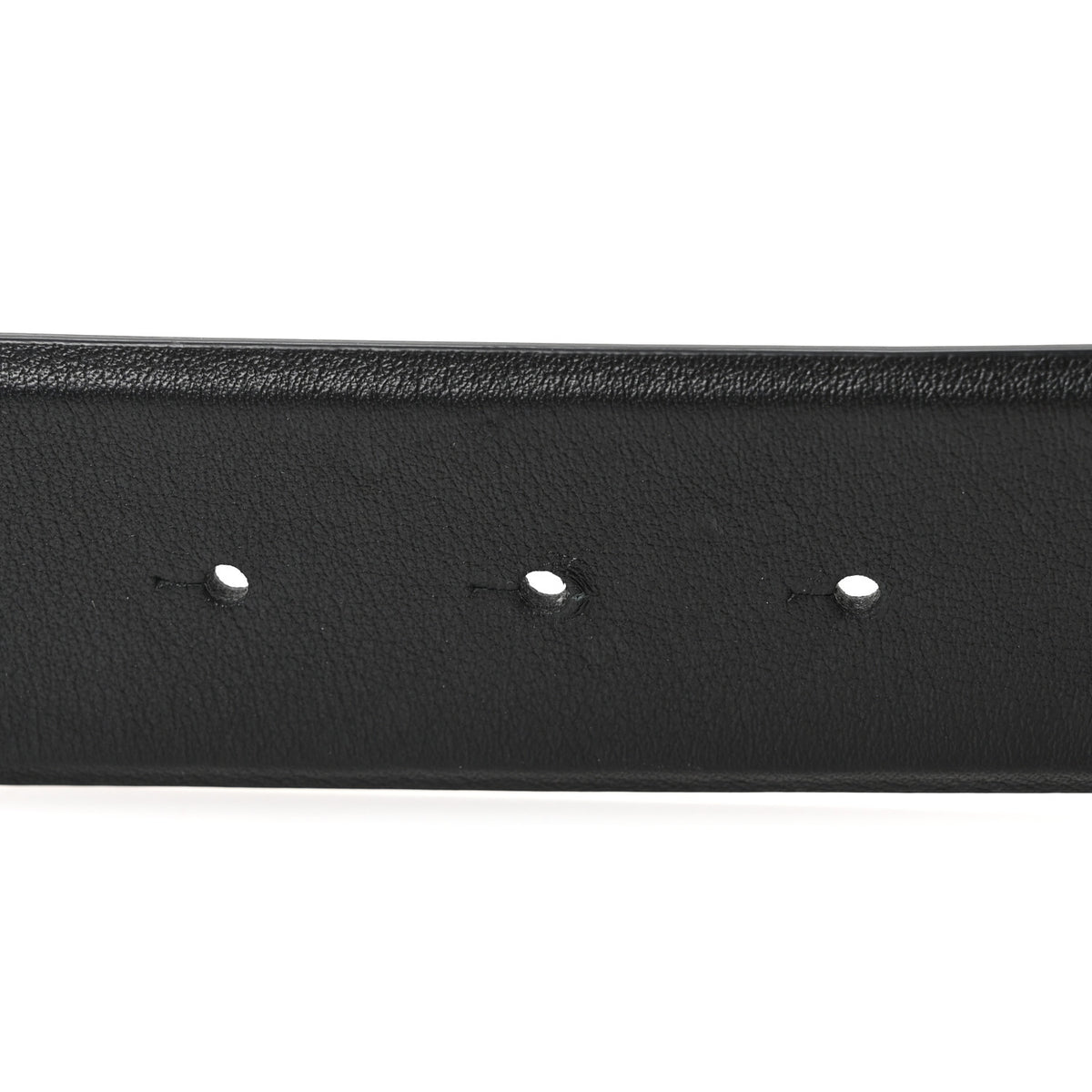 Calfskin CC Chain Belt 80 32 Black
