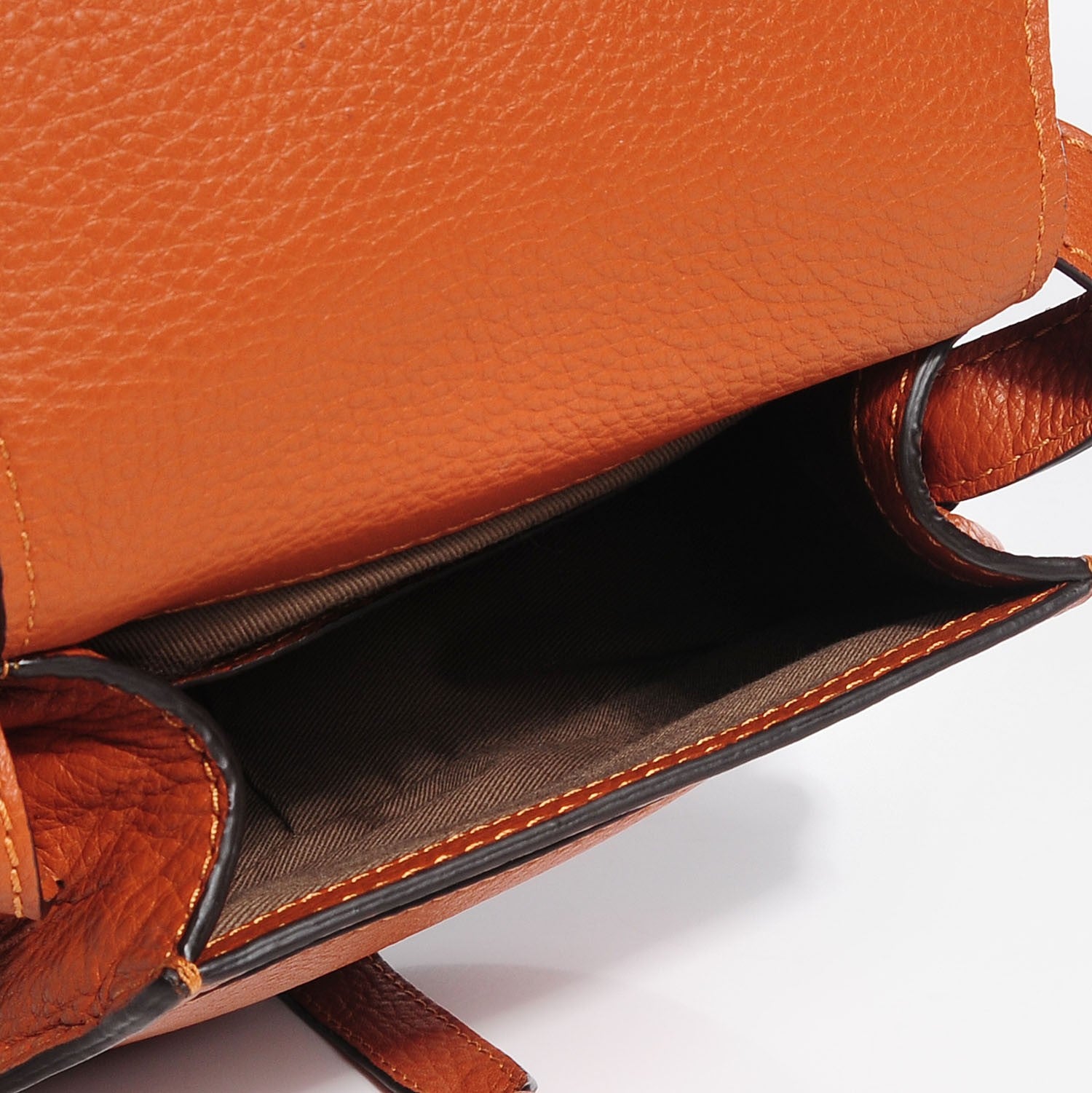 Chloe Calfskin Mini Marcie Round Crossbody Bag Tan 5 of 10