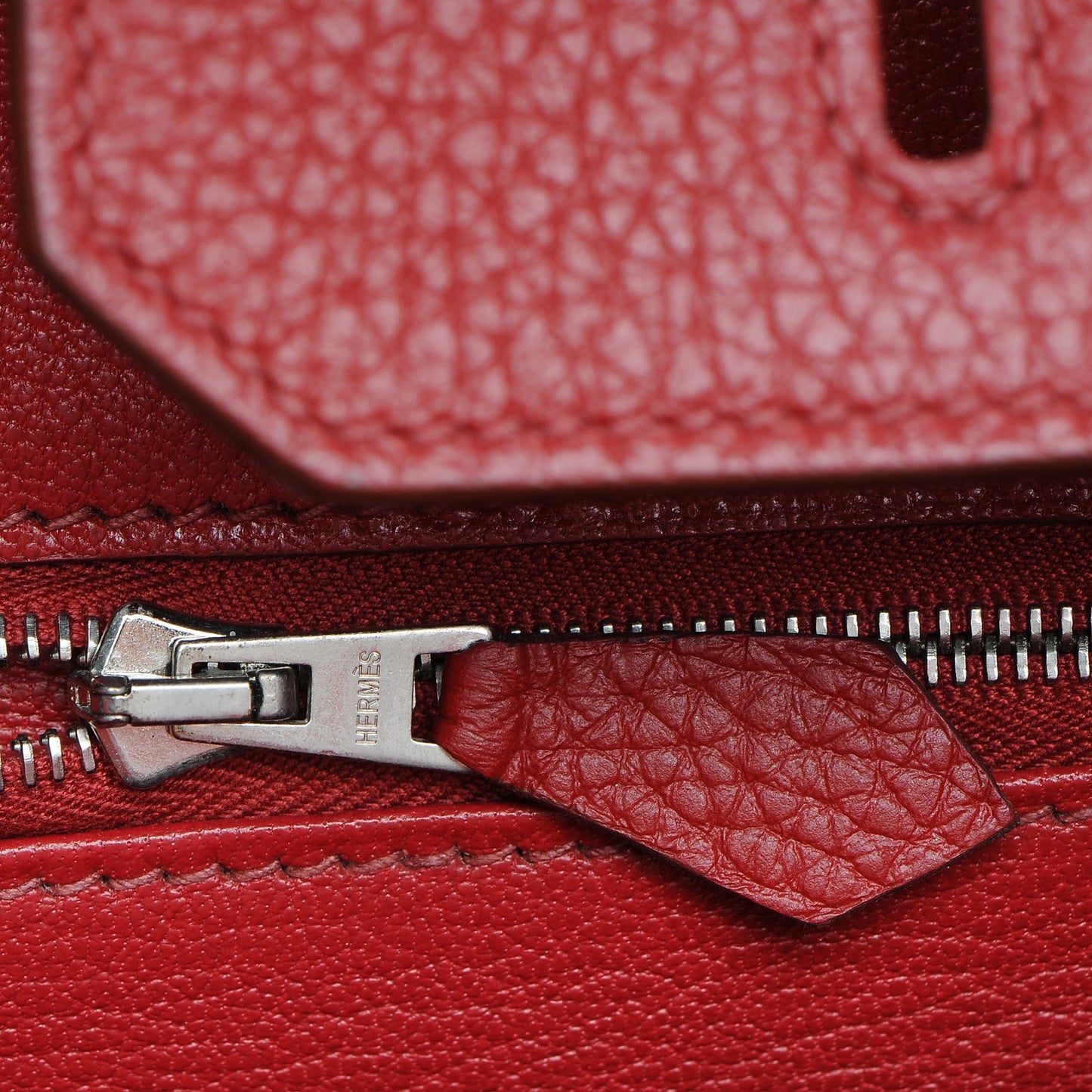 Togo Birkin 35 Rouge Garance