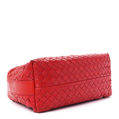 Bottega Veneta Nappa Intrecciato Large Cosmetic Case Carmino 4 of 13