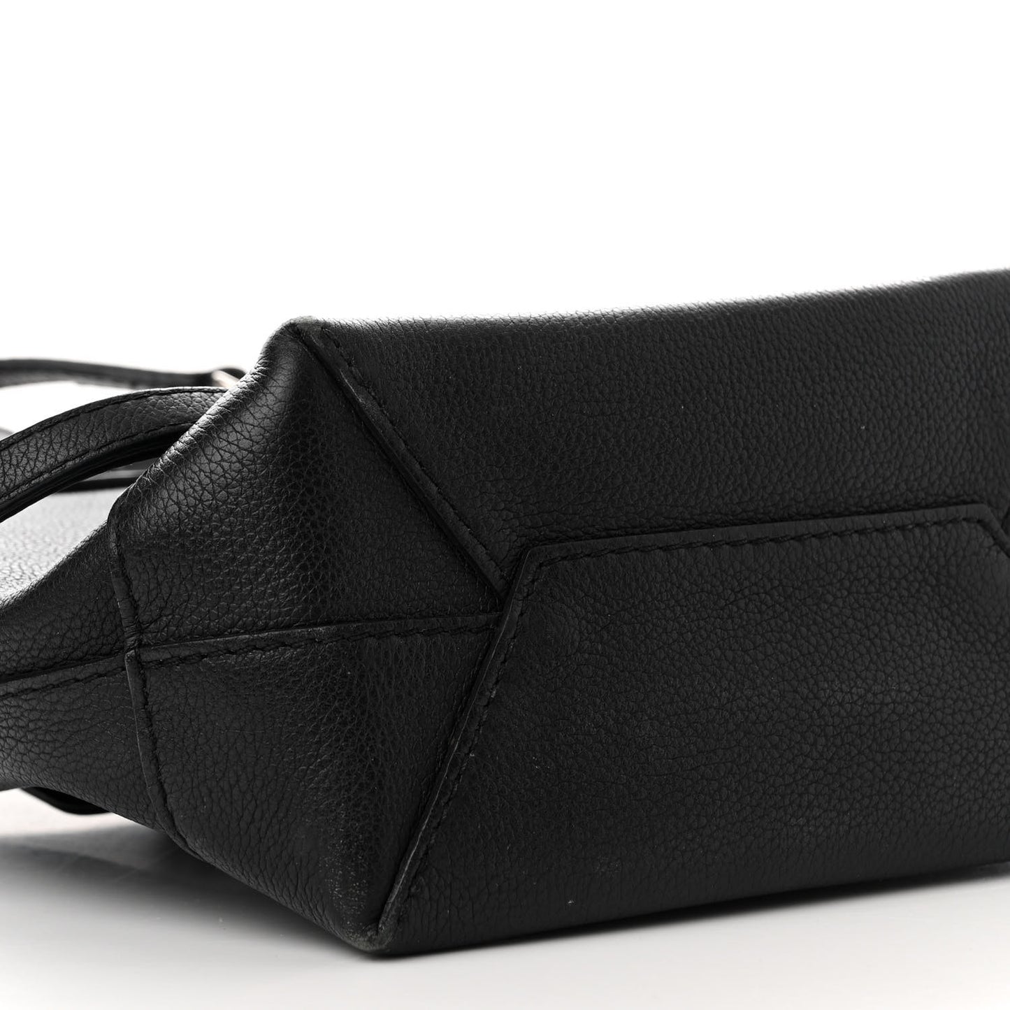 Calfskin Lockme Backpack Black