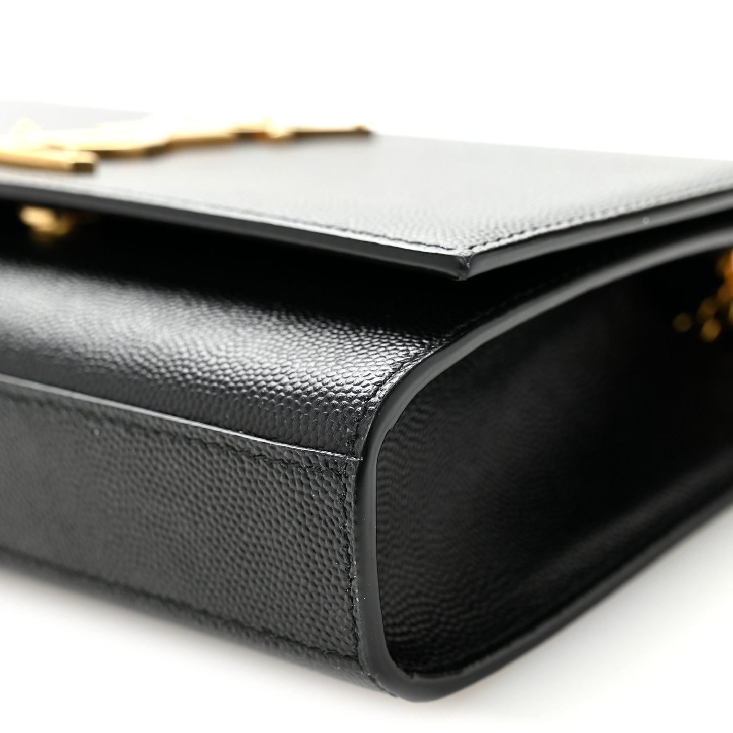 Grain De Poudre Small Monogram Kate Satchel Black