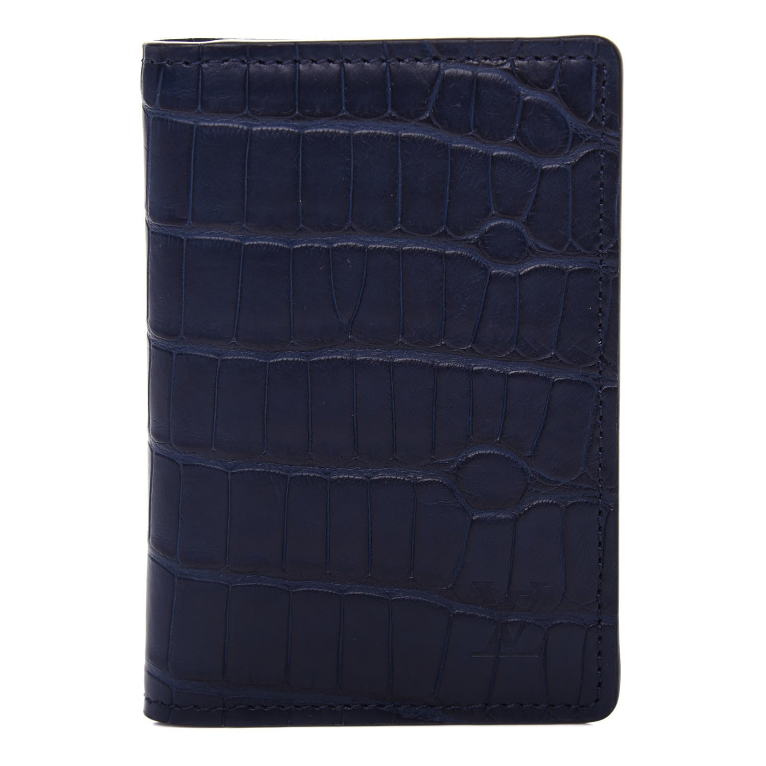 Louis Vuitton Crocodile Pocket Organizer Navy Blue 1 of 8