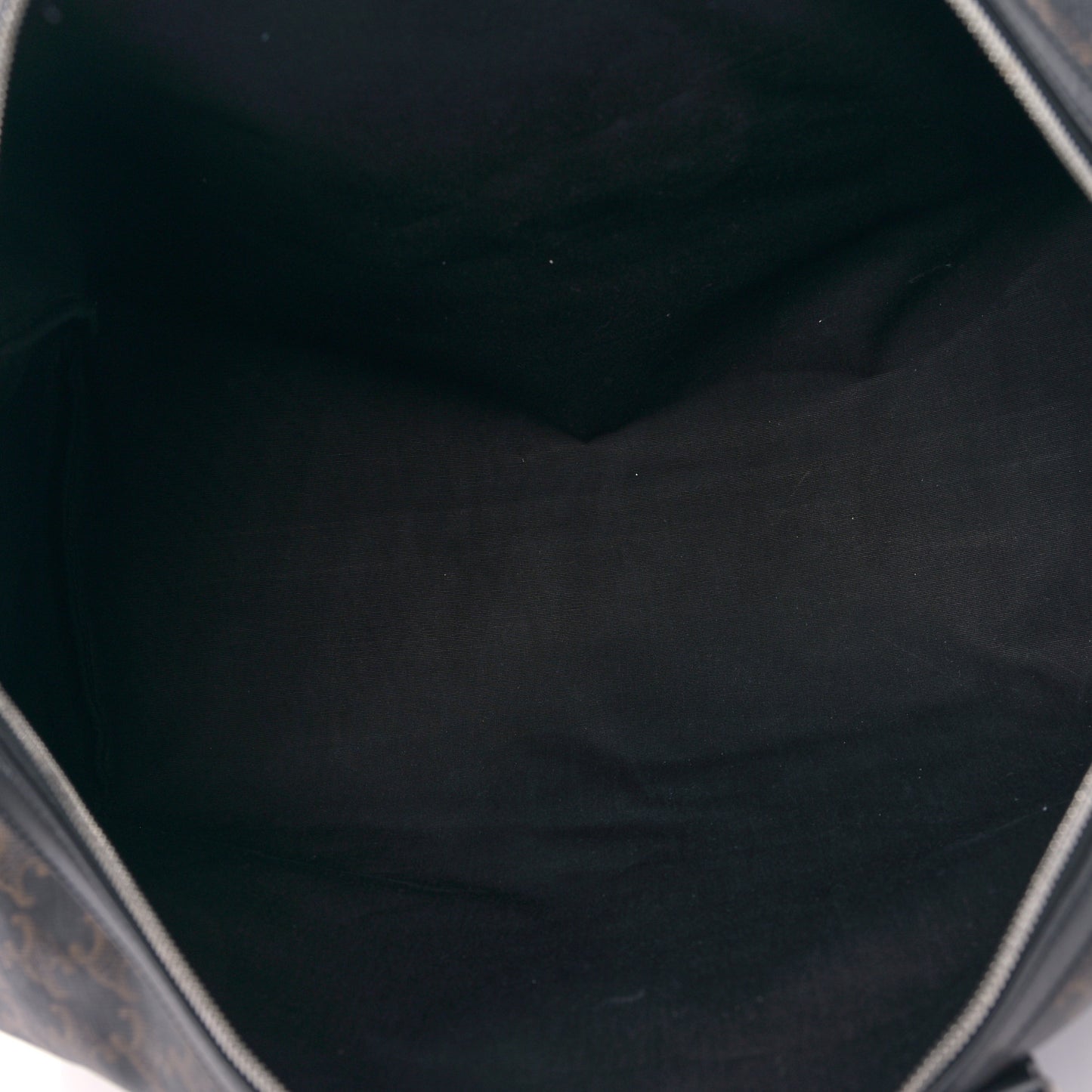 X DAVID WEISS Triomphe Canvas Waves Large Voyage Duffle Black Multicolor