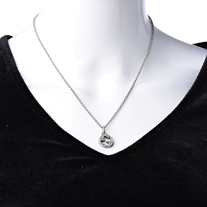 Gucci Sterling Silver Interlocking G Pendant Necklace 2 of 7